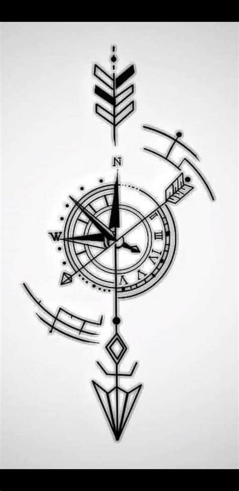Pin By Anelmus On Almacenamiento R Pido Compass Tattoo Compass Tattoo Design Arrow Compass