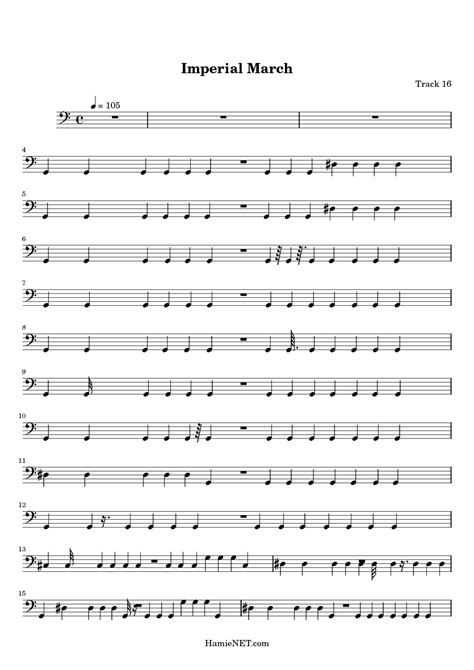 The imperial march trumpet sheet music music of star wars star wars (soundtrack), trumpet, angle, white png. Imperial March Sheet Music - Imperial March Score • HamieNET.com