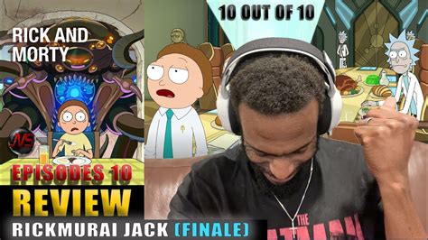 Rick And Morty Season 5 Episode 10 Rickmurai Jack Finale Tv Review Youtube