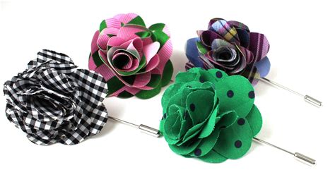 100 Silk And 100 Cotton Lapel Pins Mens