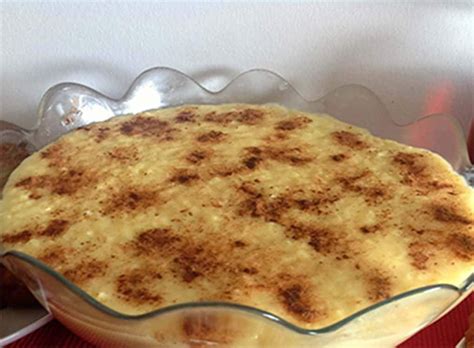 Portuguese Rice Pudding Arroz Doce Recipe Rice Pudding
