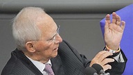 Schäuble mit letzter großer Rede als Bundestagspräsident: „Bitte nicht ...