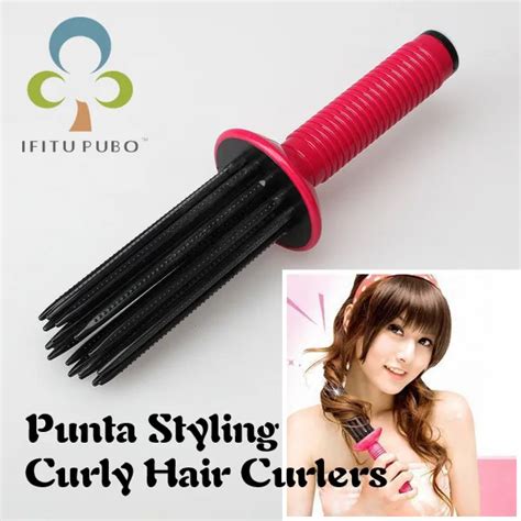Airy Curl Brush Styler Tool Hair Comb Style Diy Curler Roller Tool Diy Wavy Wyq Diy Hair Rollers