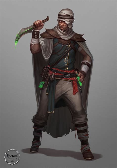 The Black Hand Assassin Aleksey Bayura Fantasy Character Design Fantasy Characters Concept