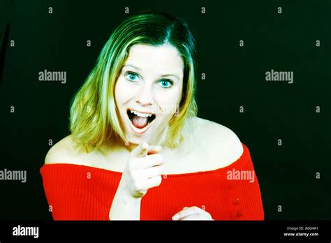 Gaping Mouth Woman Hi Res Stock Photography And Images Alamy