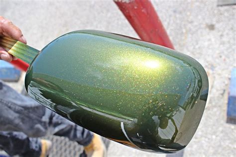 Olive Green Auto Paint