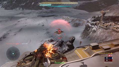 Halo 5 Guardians Summit Warzone Assault Attacker Wasp In The Fortress