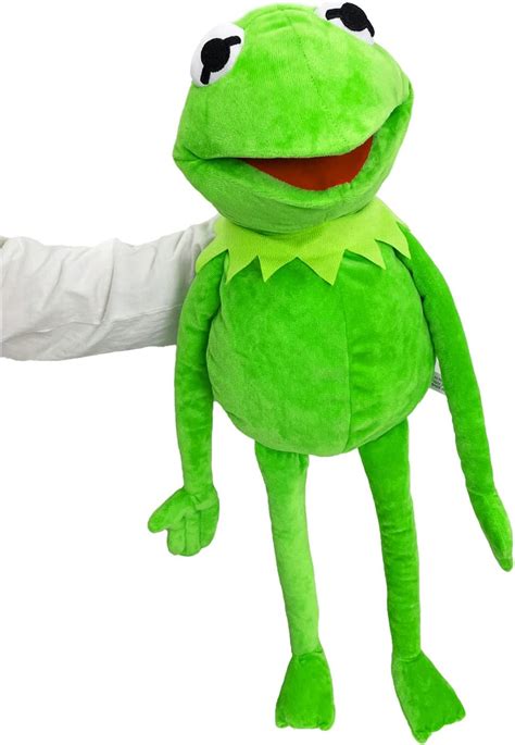 Kermit Frog Puppet With Puppets Arm Control Rod 50 Pcs Kermit Frog