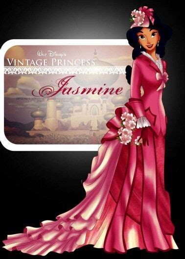 Jasmine Vintage Disney Princesses By Selinmarsou Disney Princess Dresses