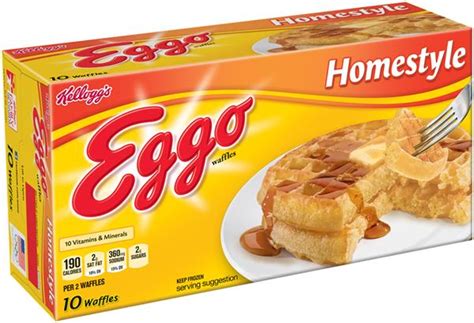 Kelloggs Eggo Homestyle Waffles 10ct Hy Vee Aisles Online Grocery Shopping