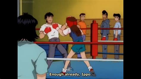 Cartoon Girls Boxing Database Hajime No Ippo Episode 41 Barf Michi