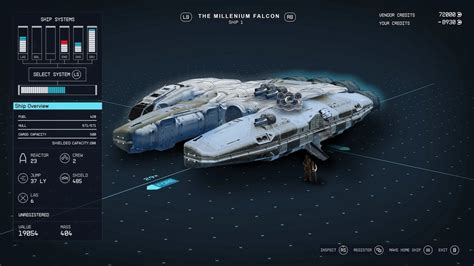 Starfield Incontra Star Wars Ricreato Il Millenium Falcon Con Il