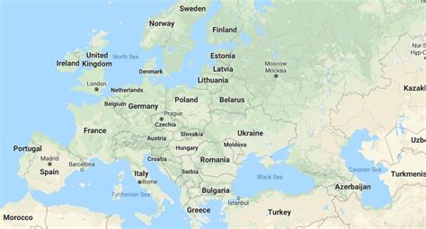 Where is Europe? What Country Located is Europe in Europe ...