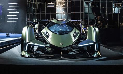 Lamborghini Mostró El V12 Vision Gran Turismo Con Un Diseño Que