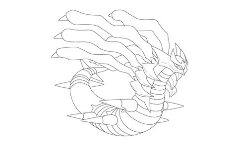 These pokemon coloring pages allow kids to accompany their favorite characters to an adventure land. Printable Giratina Pokomen Coloring Pages to Print Pokemon ...