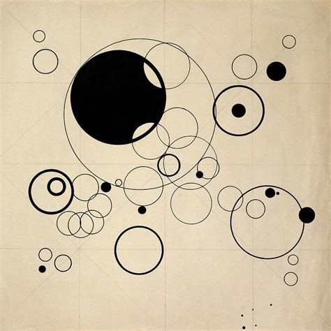 First Study For Some Circles Painting By Wassily Kandinsky Fine Art
