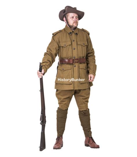 Ww1 Australian 2nd Pattern Army Uniform Ww1 Anzac Uniforms Ww1 Aif