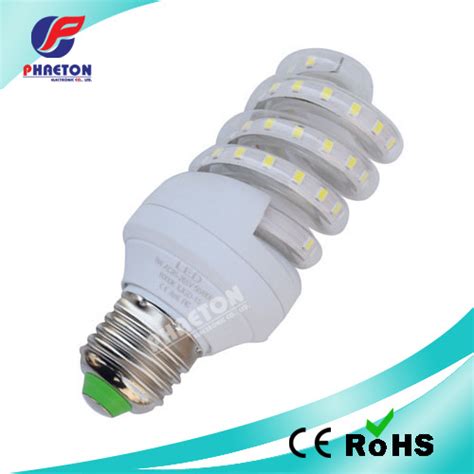 Led Energy Saving Bulb Spiral Type E27 7w White Ph6 3016 China