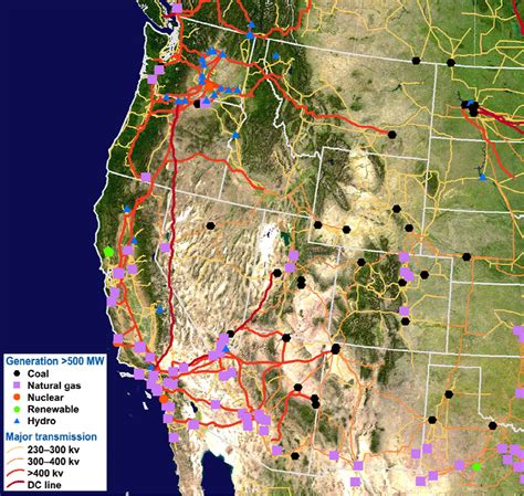 The Us Electricity System In 15 Maps Sparklibrary High Voltage