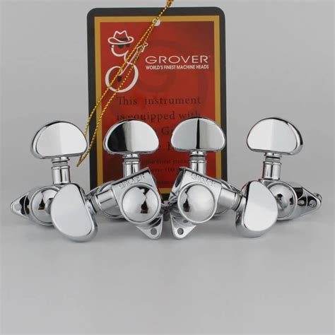 Chrome Grover Rotomatic With 18 1 Gear Ratio 102 18 Series Electric Guitar Machine Heads Tuners