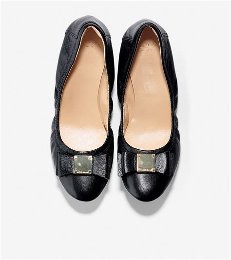 Women's Tali Bow Ballet Flats in Black | Cole Haan