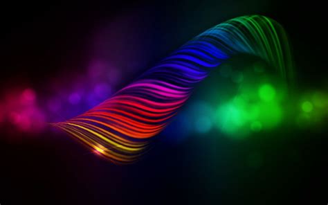 Abstract Multicolor Lines Color Spectrum Wallpaper
