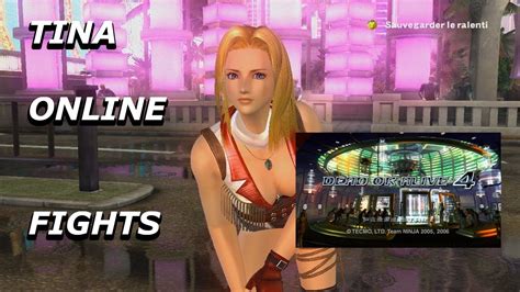 Dead Or Alive 4 Tina Online Fights Youtube