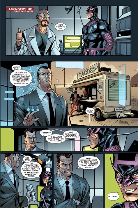 Dark Avengers Hawkeye Knows How Deadpool Thinks Comicnewbies