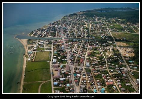 Dangriga Aerial Of Dangriga Town Belize Tony Rath Flickr