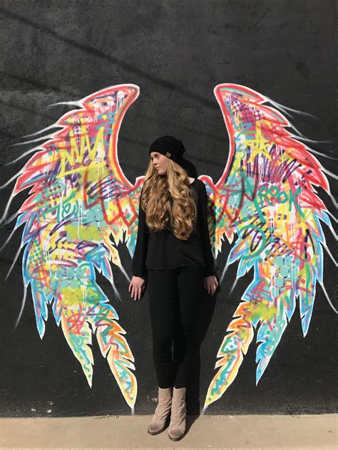Angel Wings San Angelo Tx Graffiti Photography Murals Street Art