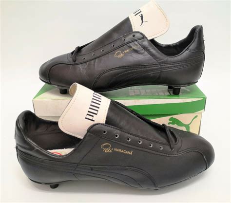 Puma Pelé Maracana Vintage Football Boots 80`s Sz Uk 10 Bnib Made In
