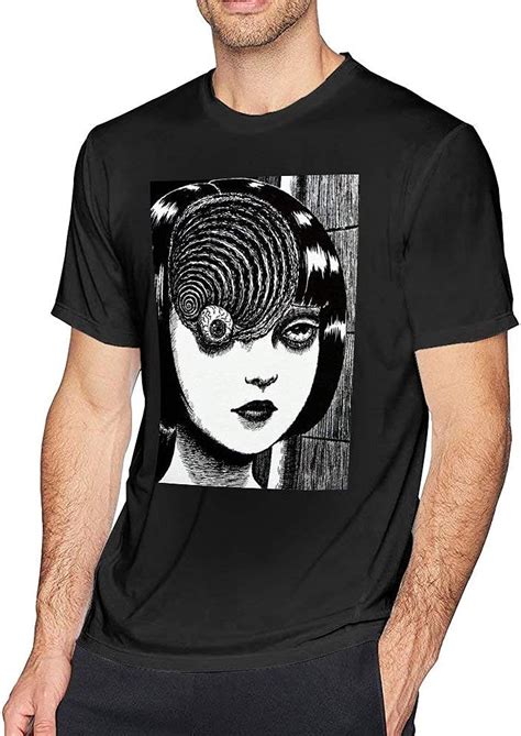 Not Applicable Mans Horror Junji Ito Uzumaki 10 Casual Blouse Tunict