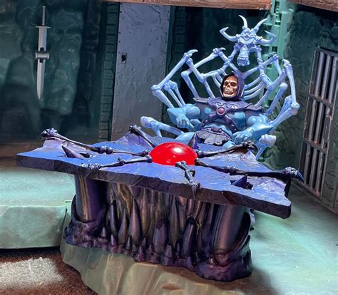 military and adventure toys and hobbies motu masters of the universe custom bone throne for the