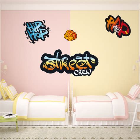 Wallstickers Folies Graffiti Set Wall Stickers