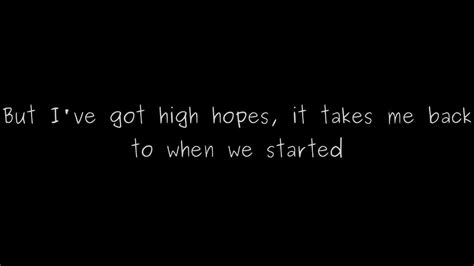 High Hopes Kodaline Music Channel High Hopes If You Love Someone