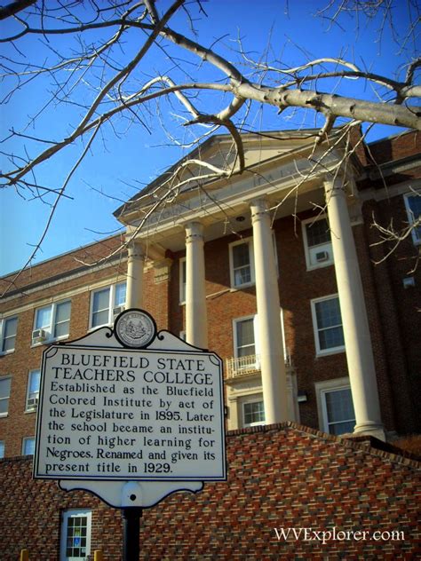 Conley Hall At Bluefield State College West Virginia Explorer