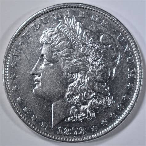 1878 8tf Morgan Dollar Ch Au