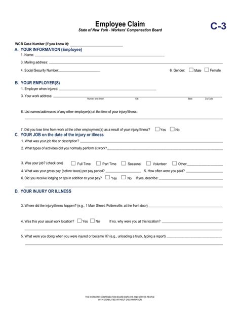 Maybe you would like to learn more about one of these? Workers' Compensation Forms - 29 Free Templates in PDF, Word, Excel Download