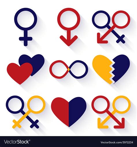 Male And Female Sex Symbol Royalty Free Vector Image