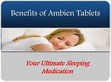 Ambien Sleep Medication Pictures