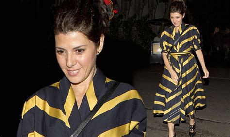 Marisa Tomei Creates A Buzz As She Steps Out In Bizarre Wrap Around
