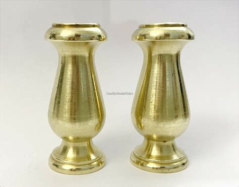 Quality Model Ship Display Pedestals Solid Turned Brass Quality