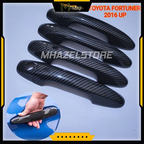 Jual Cover Handle Pegangan Gagang Pintu Samping Mobil Toyota Fortuner