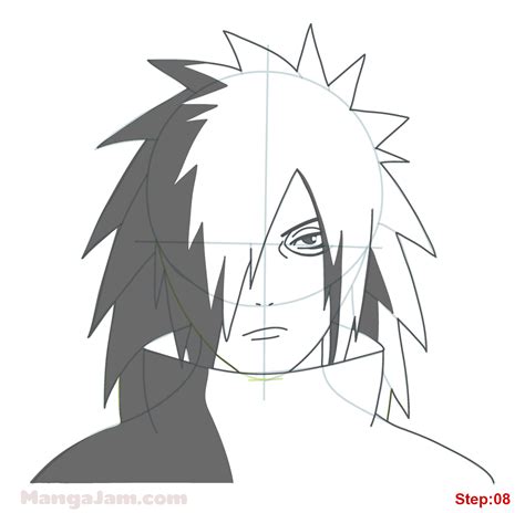 How To Draw Madara Uchiha From Naruto