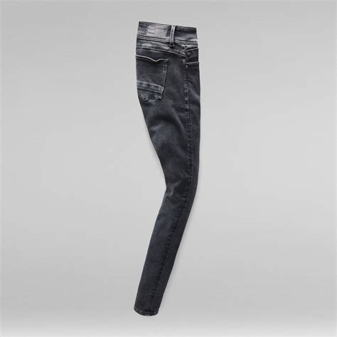 Lynn Mid Super Skinny Jeans Grey G Star Raw®