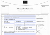How to Fill Schengen Visa Application Form Step By Step - Visa Bookings