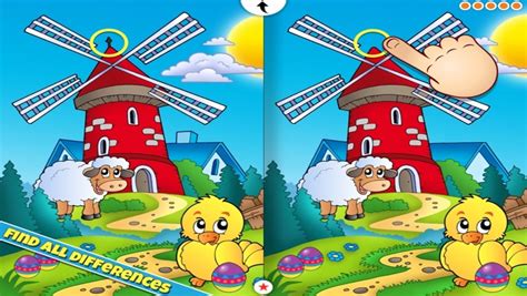 Easter Find The Difference Game For Kids Toddlers And Adults By