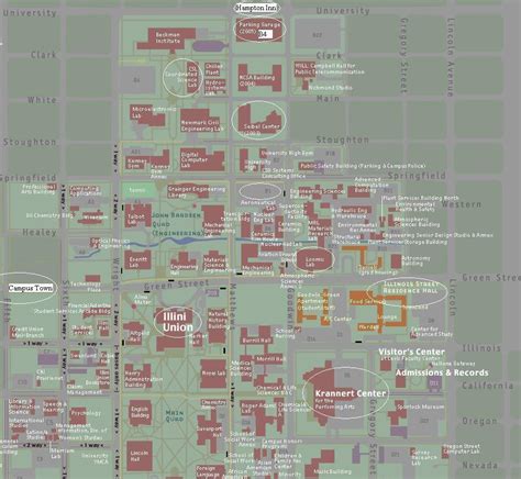 University Of Illinois Map Pdf