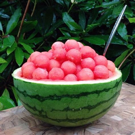 Watermelon Fruit Balls Pictures Photos And Images For Facebook