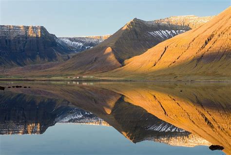 Iceland Westfjords Nature Sky Lake Mountains Hd Wallpaper